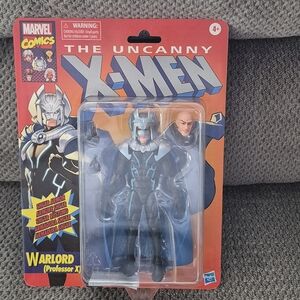 Marvel X-Men Warlord Professor X Figure with Blue and Black Armor